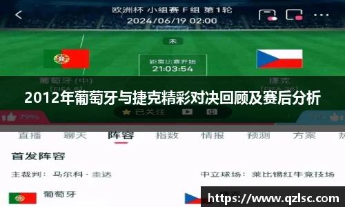 2012年葡萄牙与捷克精彩对决回顾及赛后分析